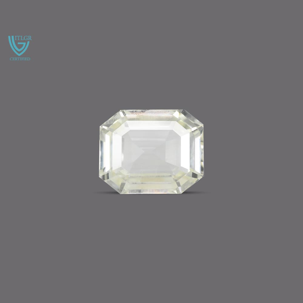 White Sapphire - 7.56 Carat