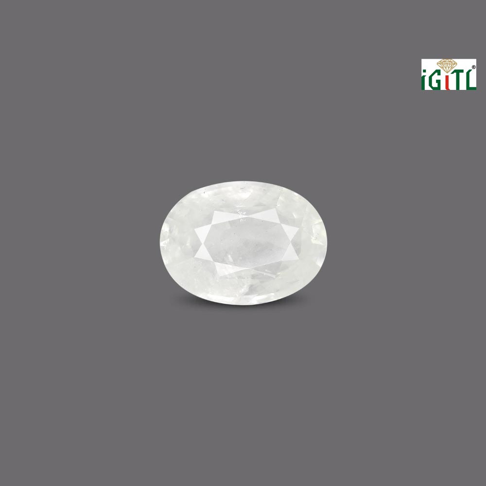 White Sapphire - 7.64 Carat