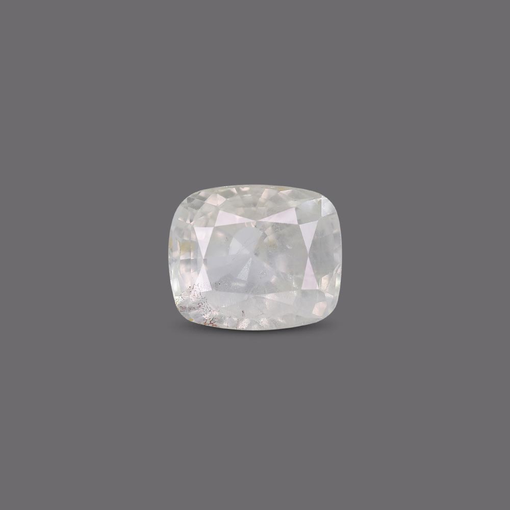 White Sapphire - 7.69 Carat