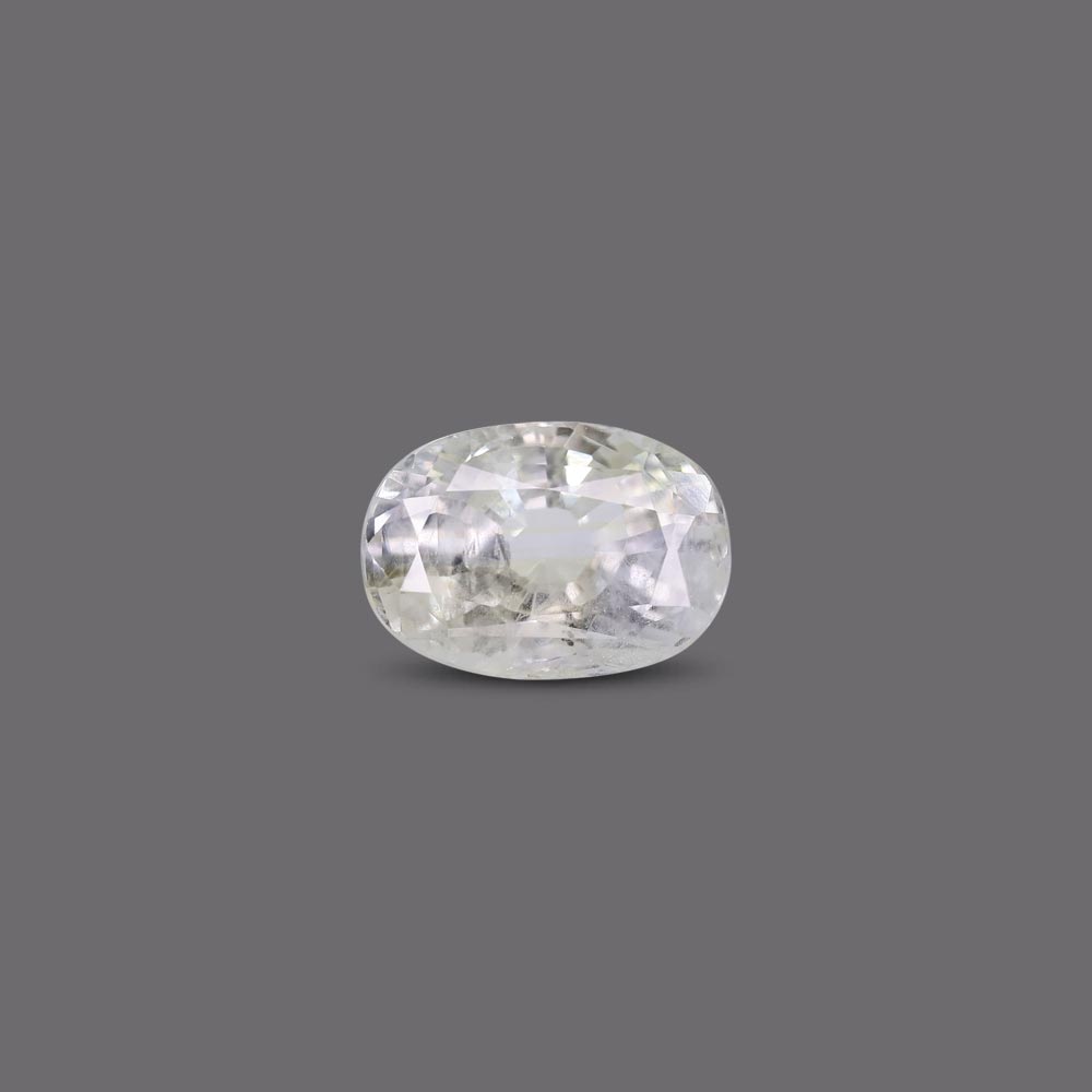 White Sapphire - 7.69 Carat