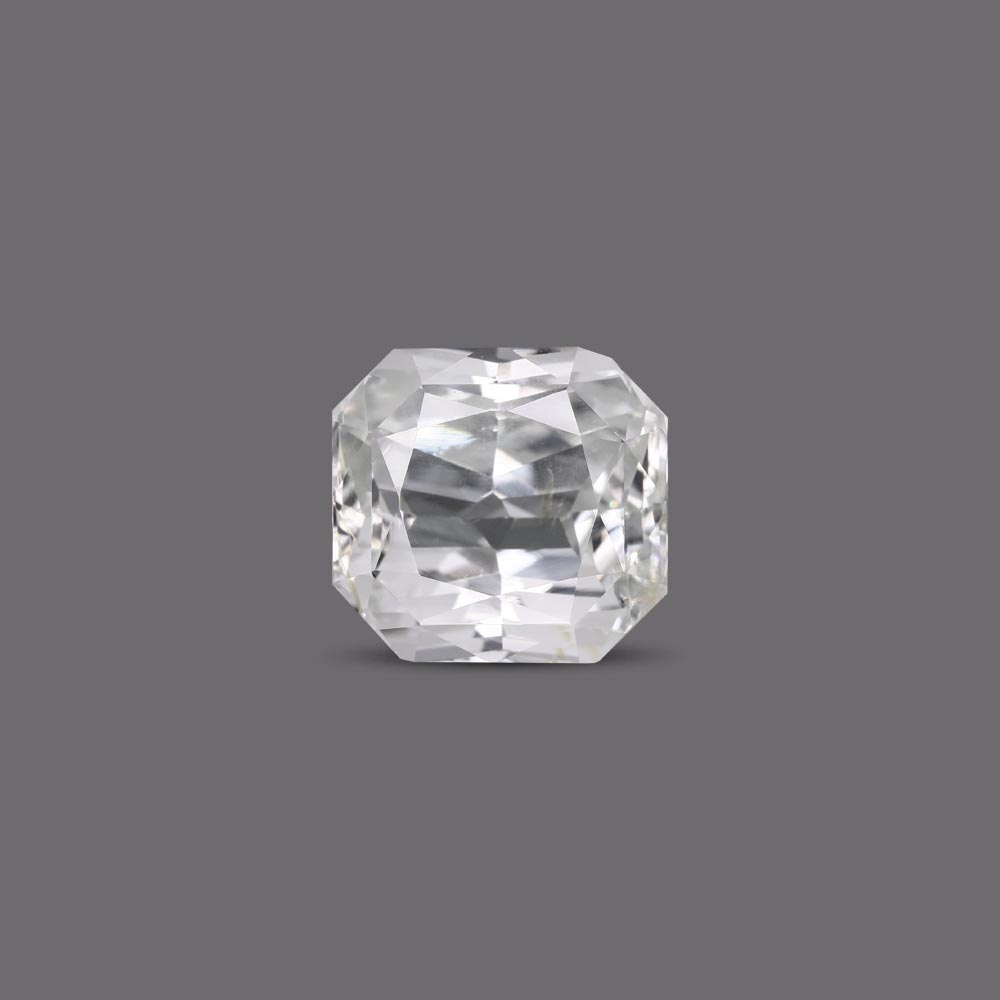 White Sapphire - 8.02 Carat