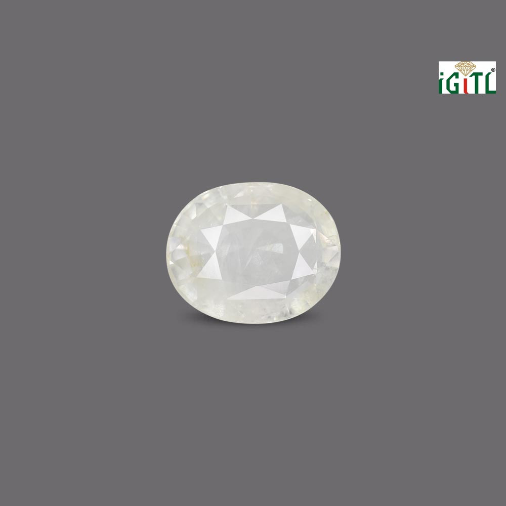White Sapphire - 8.09 Carat
