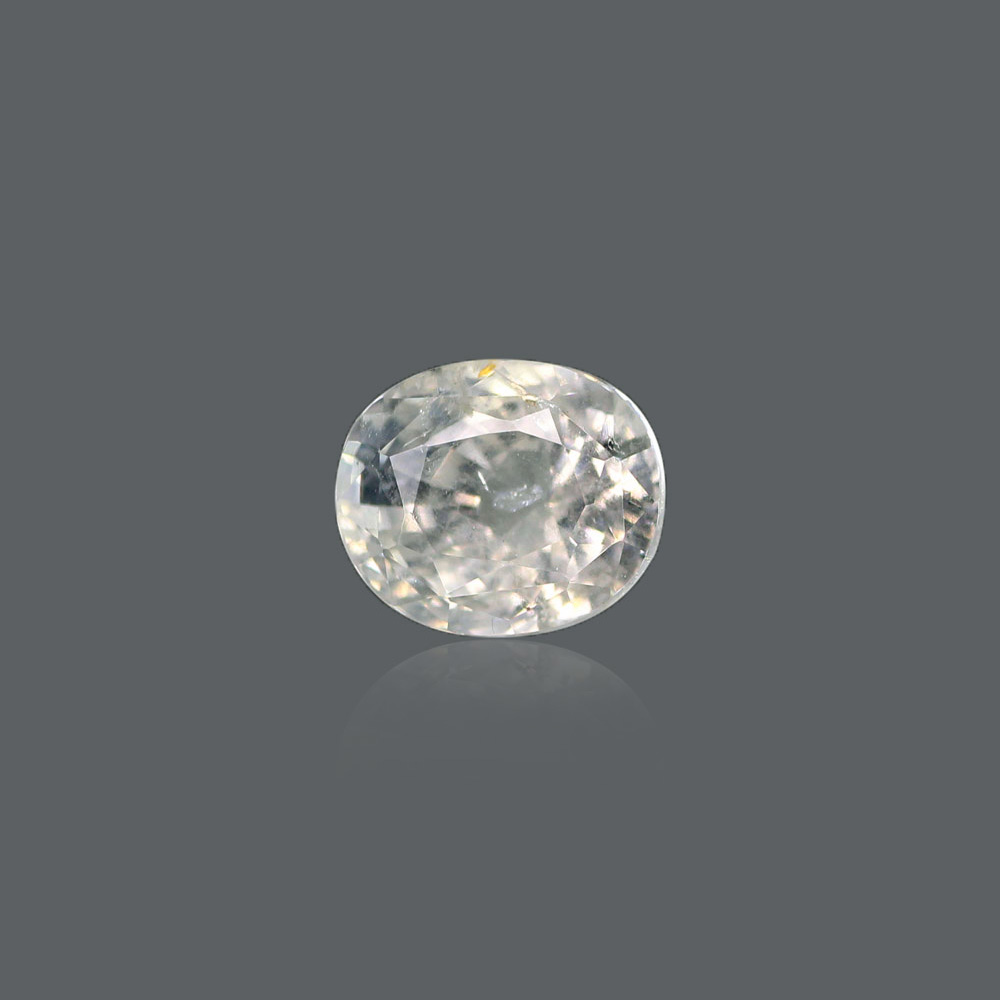 White Sapphire - 6.36 Carat