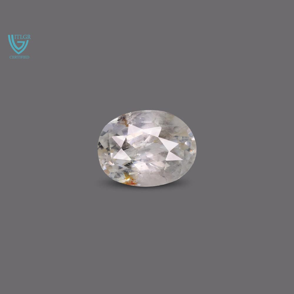 White Sapphire - 5.21 Carat