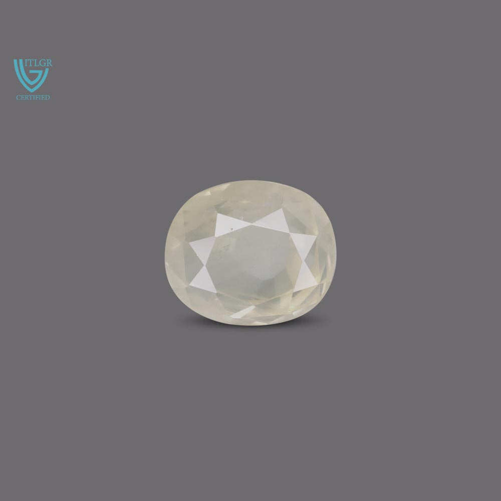 White Sapphire - 6.68 Carat
