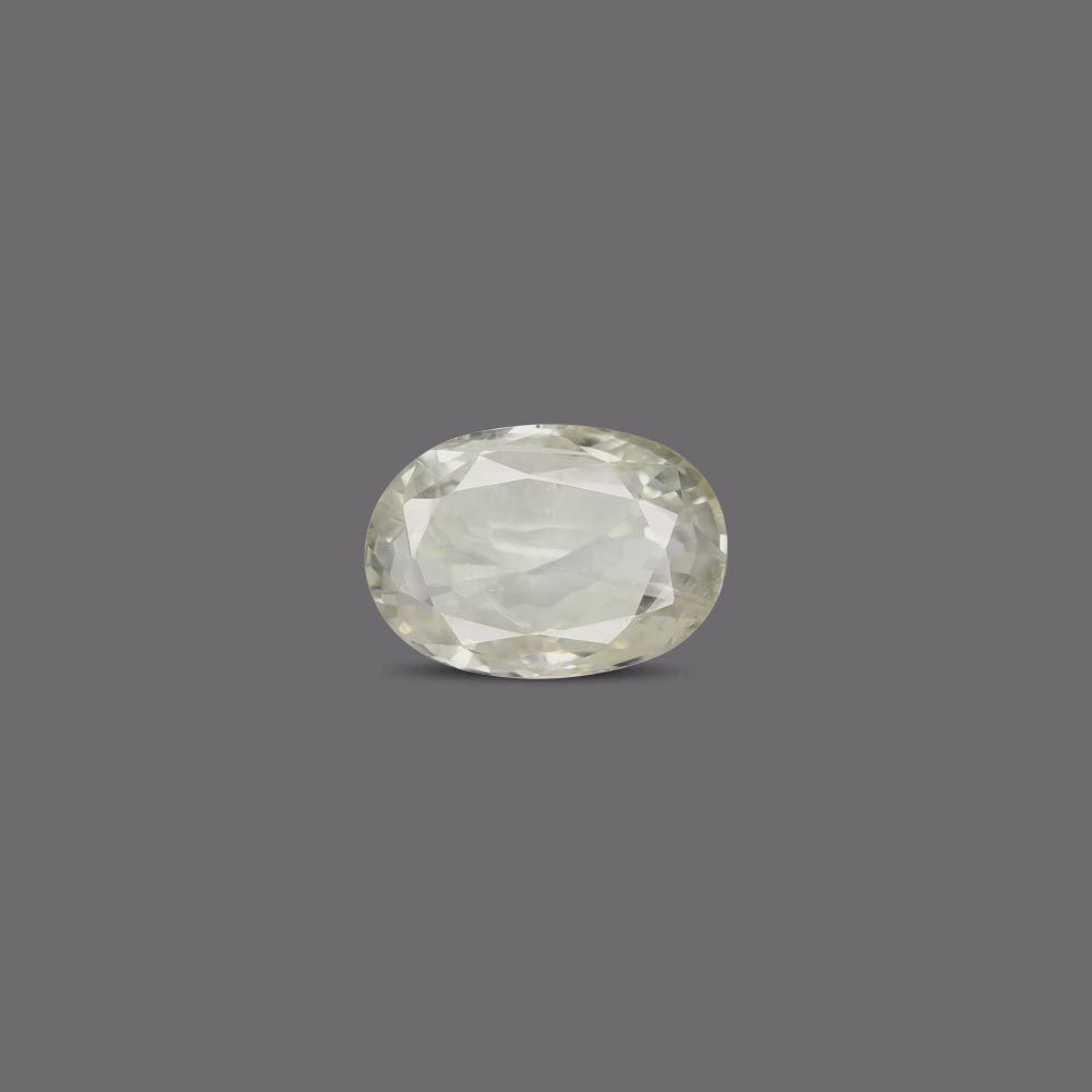 White Sapphire - 7.57 Carat