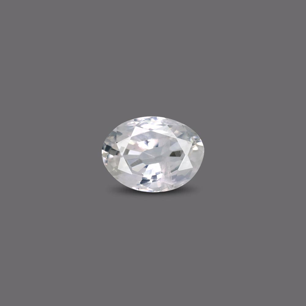 White Sapphire - 4.34 Carat