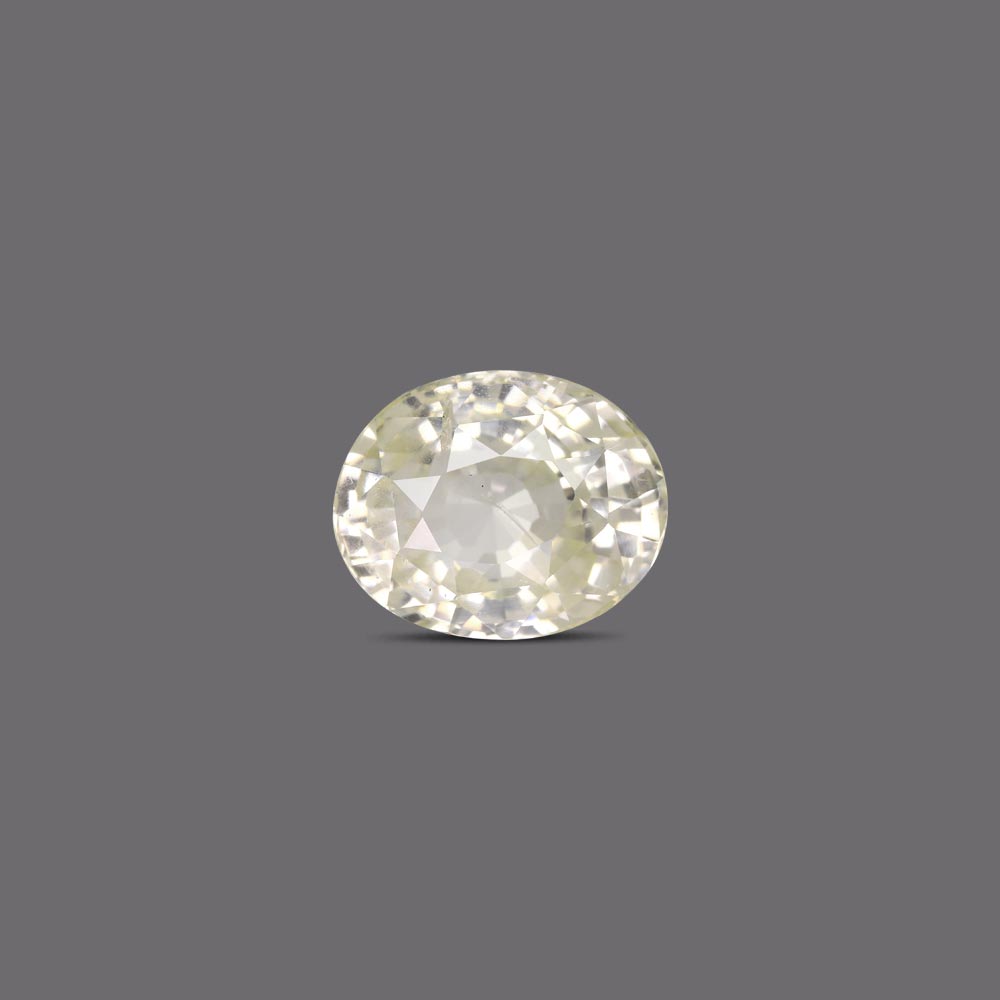 White Sapphire - 7.47 Carat