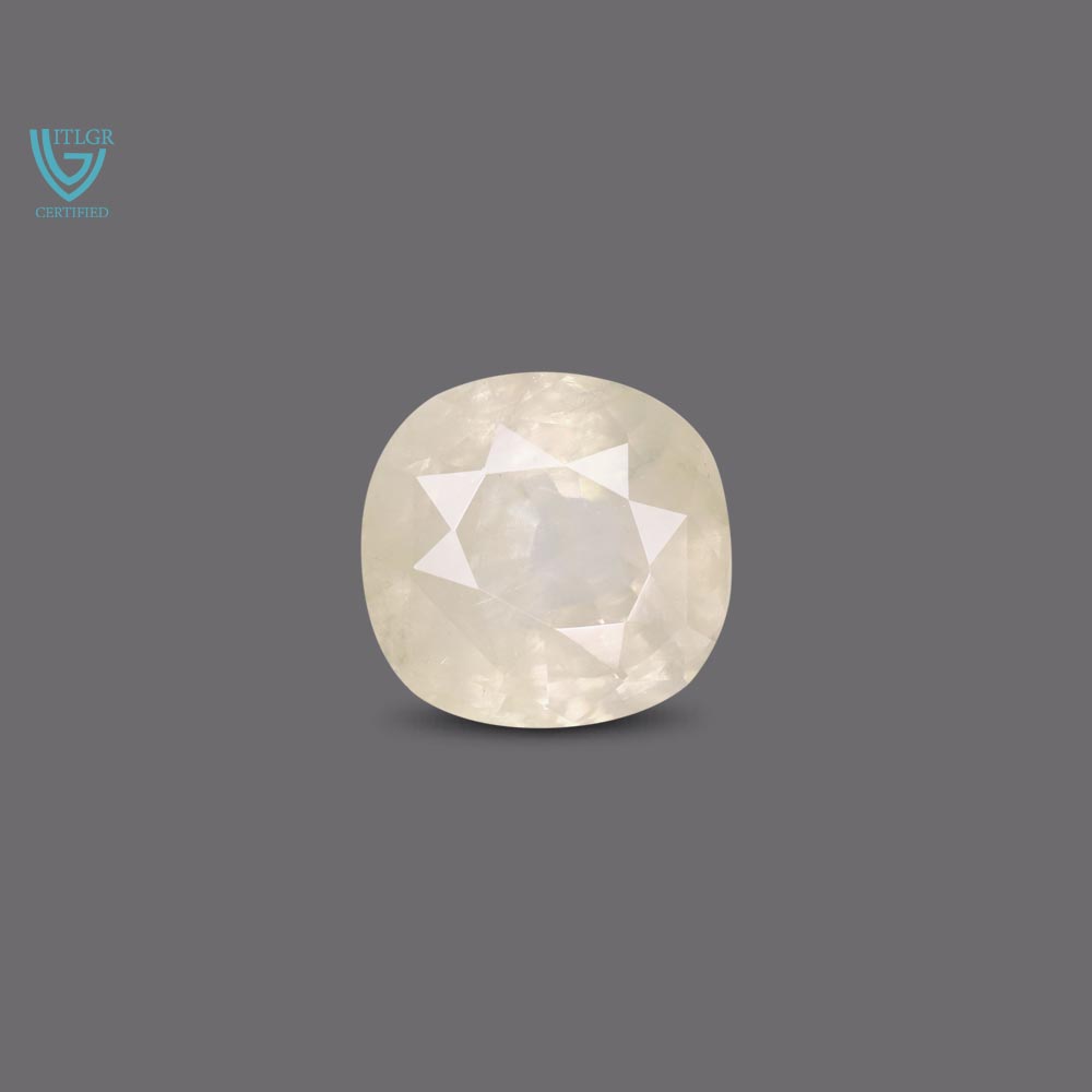 White Sapphire - 7.04 Carat