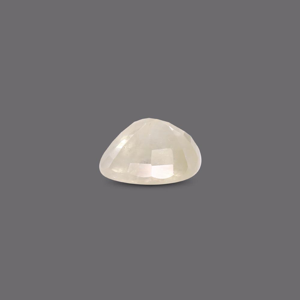 White Sapphire - 7.04 Carat