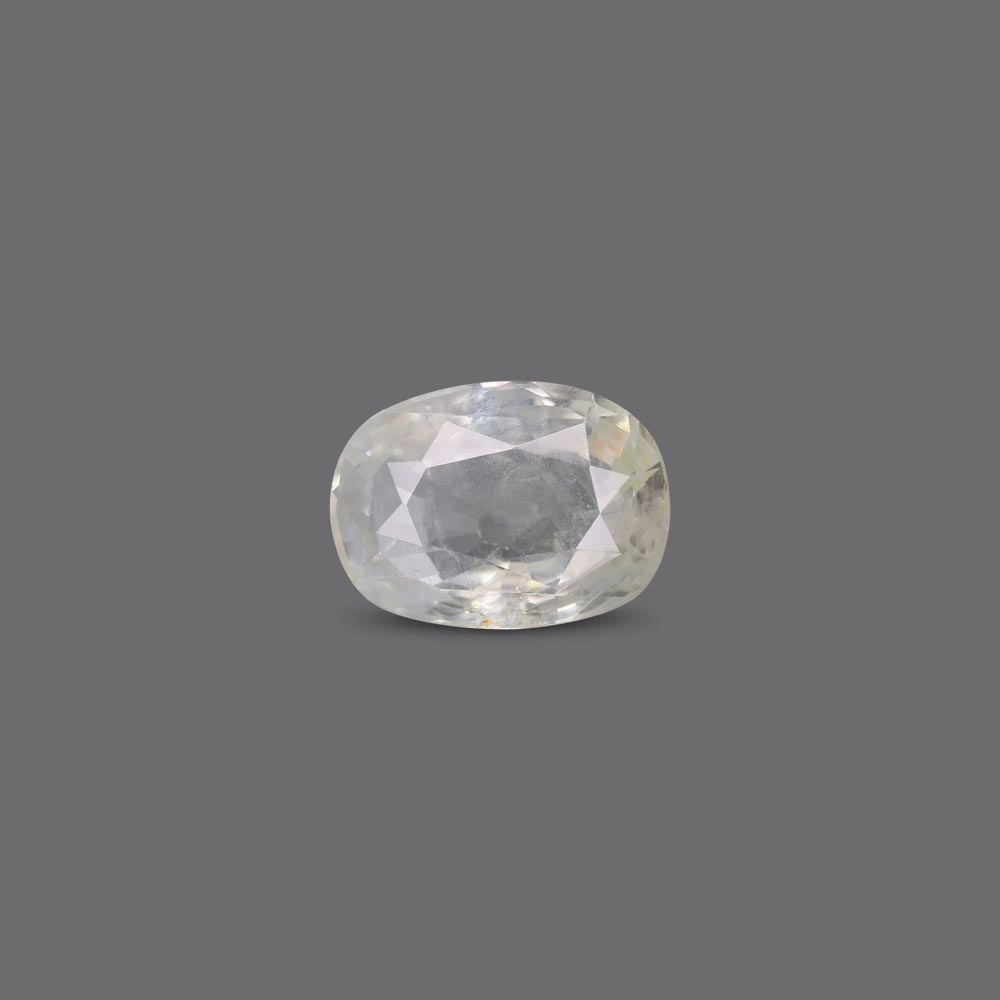 White Sapphire - 6.02 Carat