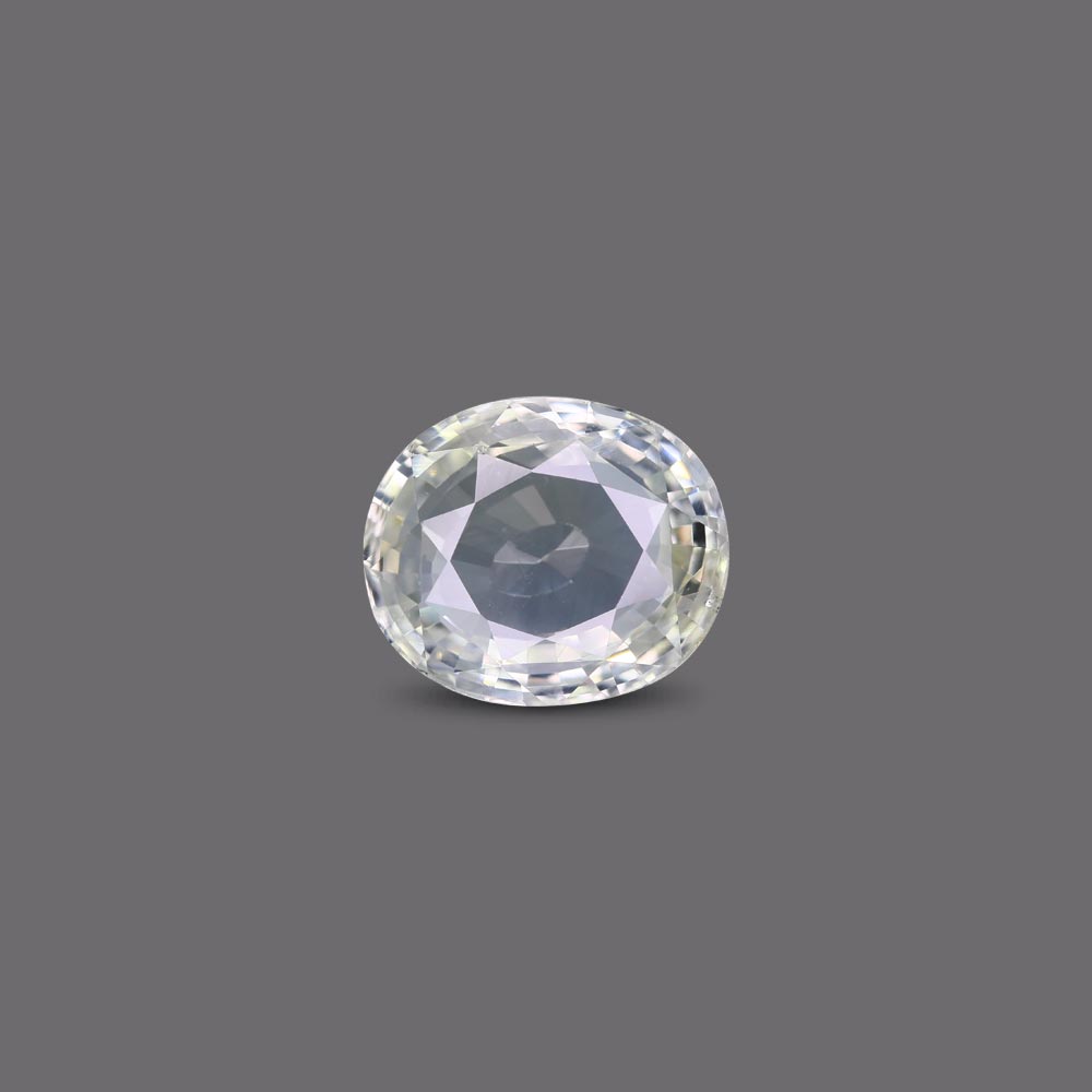 White Sapphire - 8.23 Carat
