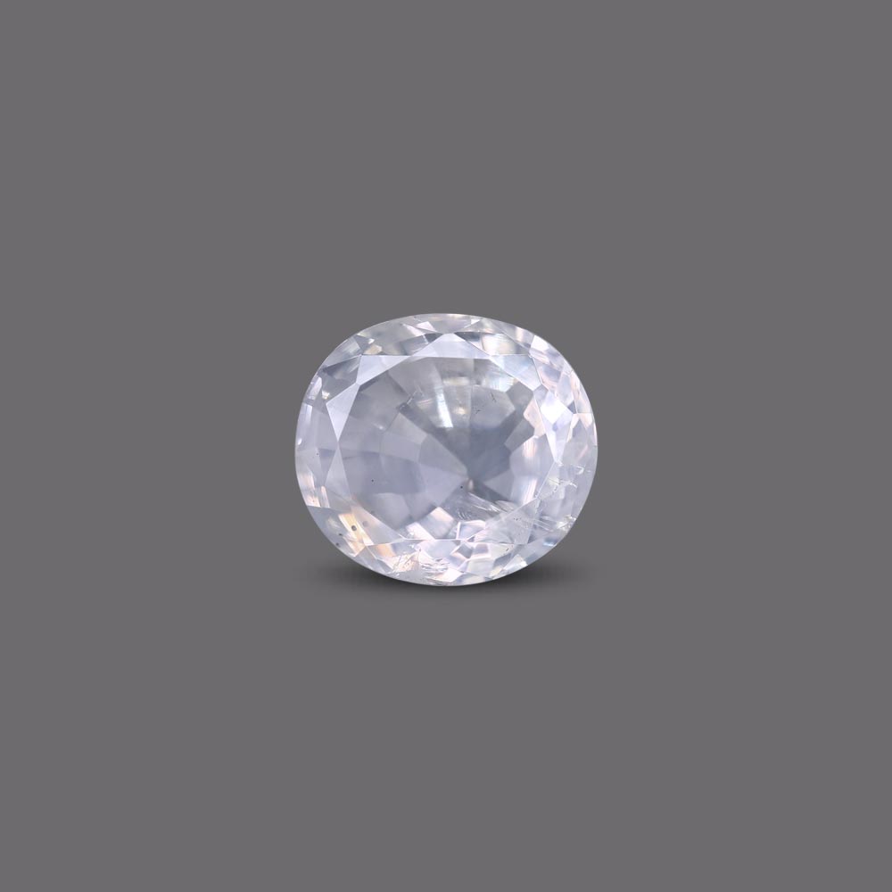 White Sapphire - 6.03 Carat