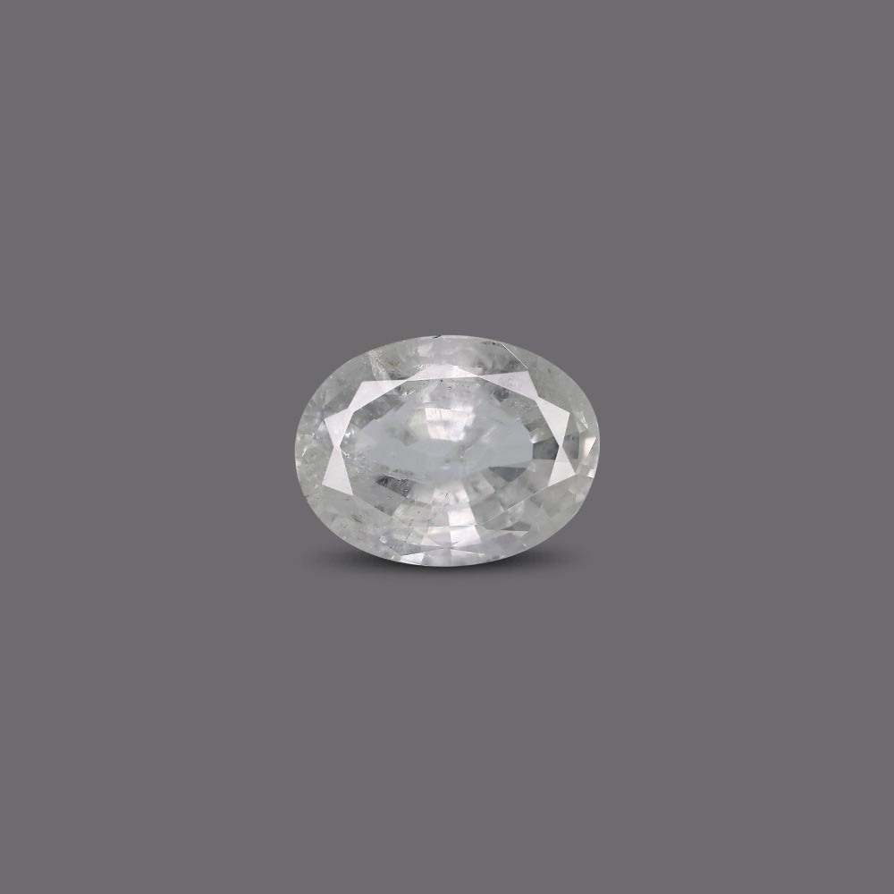 White Sapphire - 7.14 Carat
