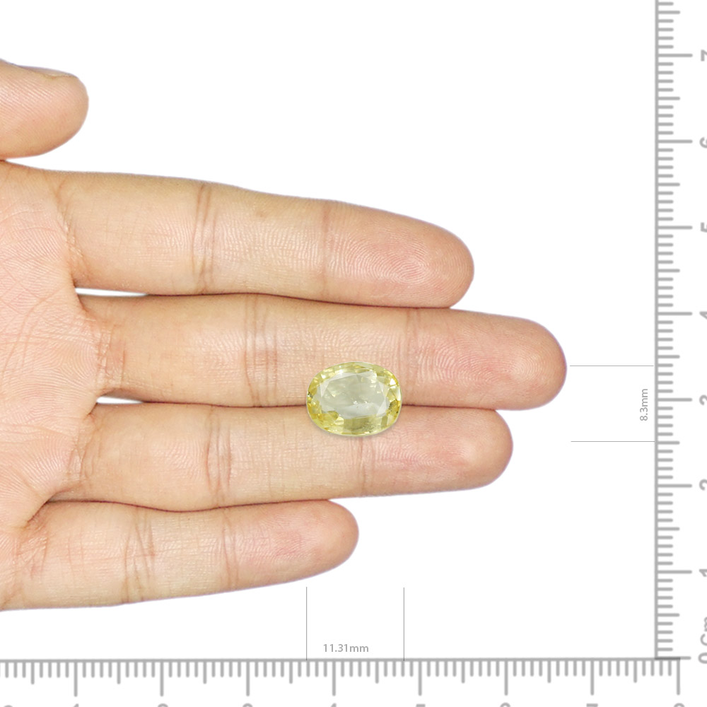 Yellow Sapphire - 4.06 Carat