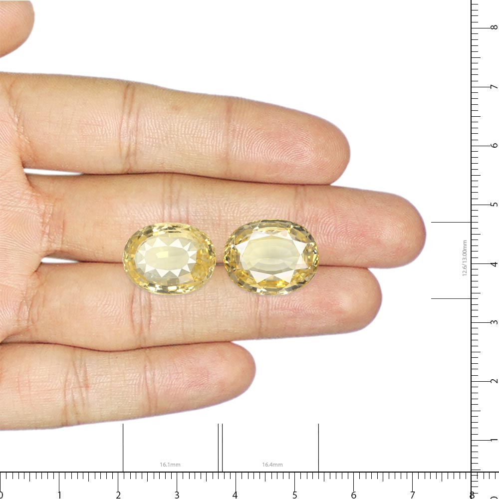 Yellow Sapphire - 27.47 Carat