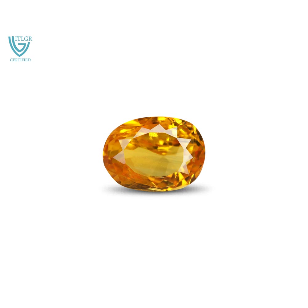Yellow Sapphire - 3.84 Carat