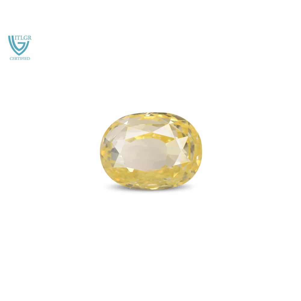Yellow Sapphire - 4.24 Carat