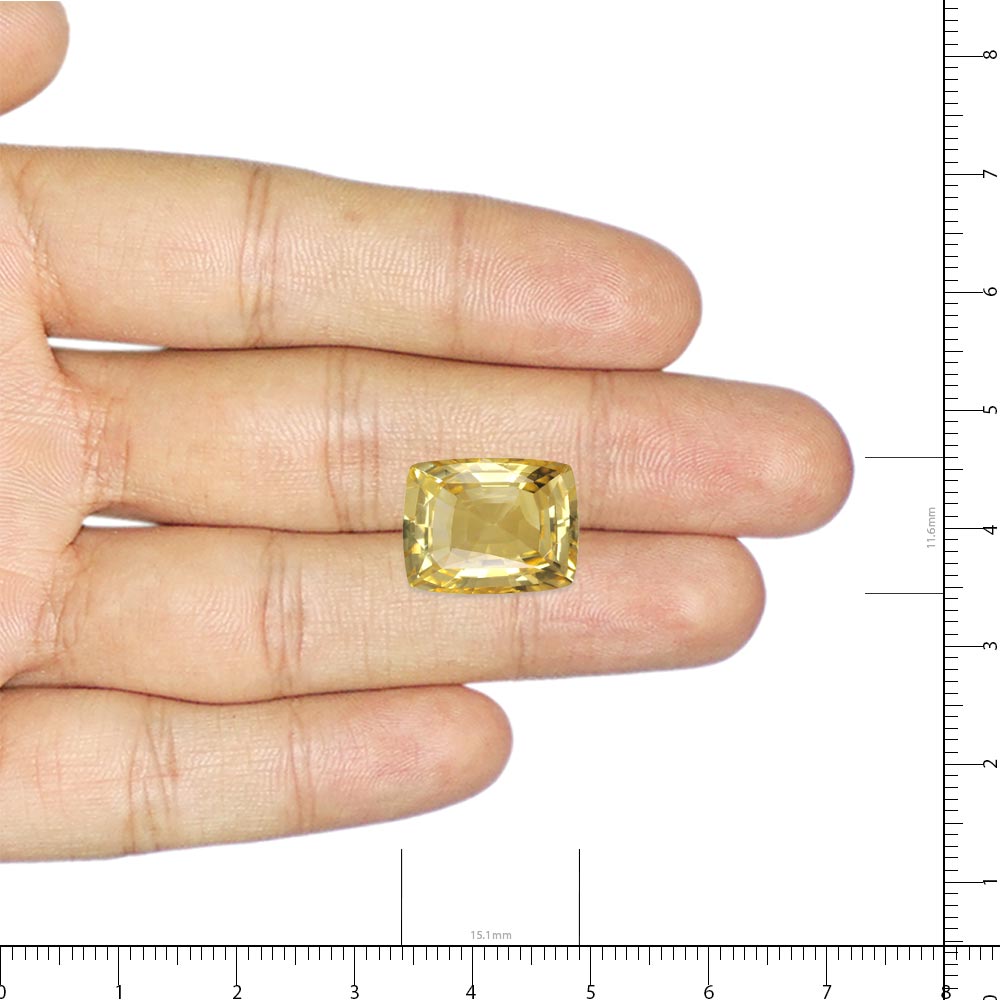 Yellow Sapphire - 10.51 Carat