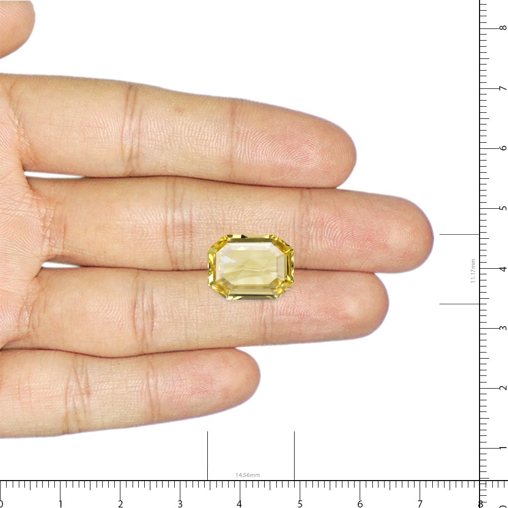 Yellow Sapphire - 10.61 Carat
