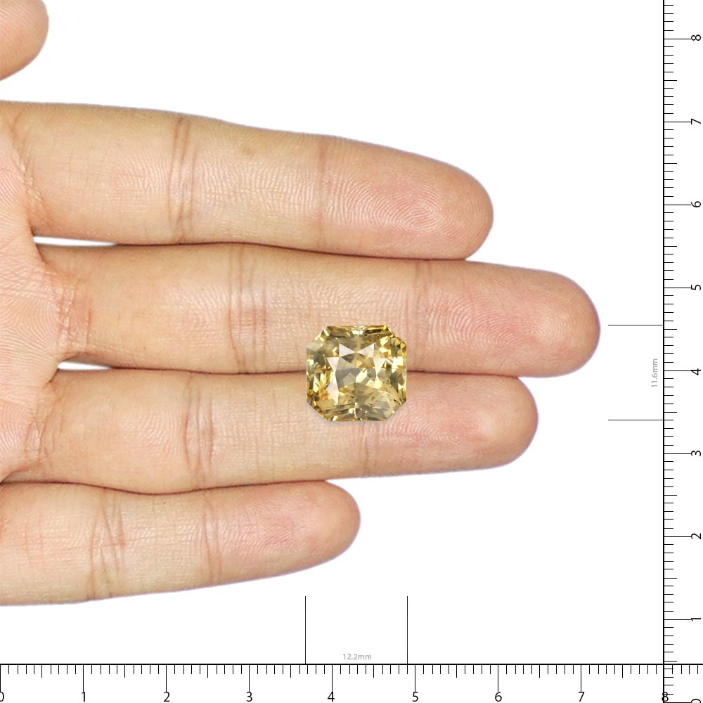 Yellow Sapphire - 11.77 Carat