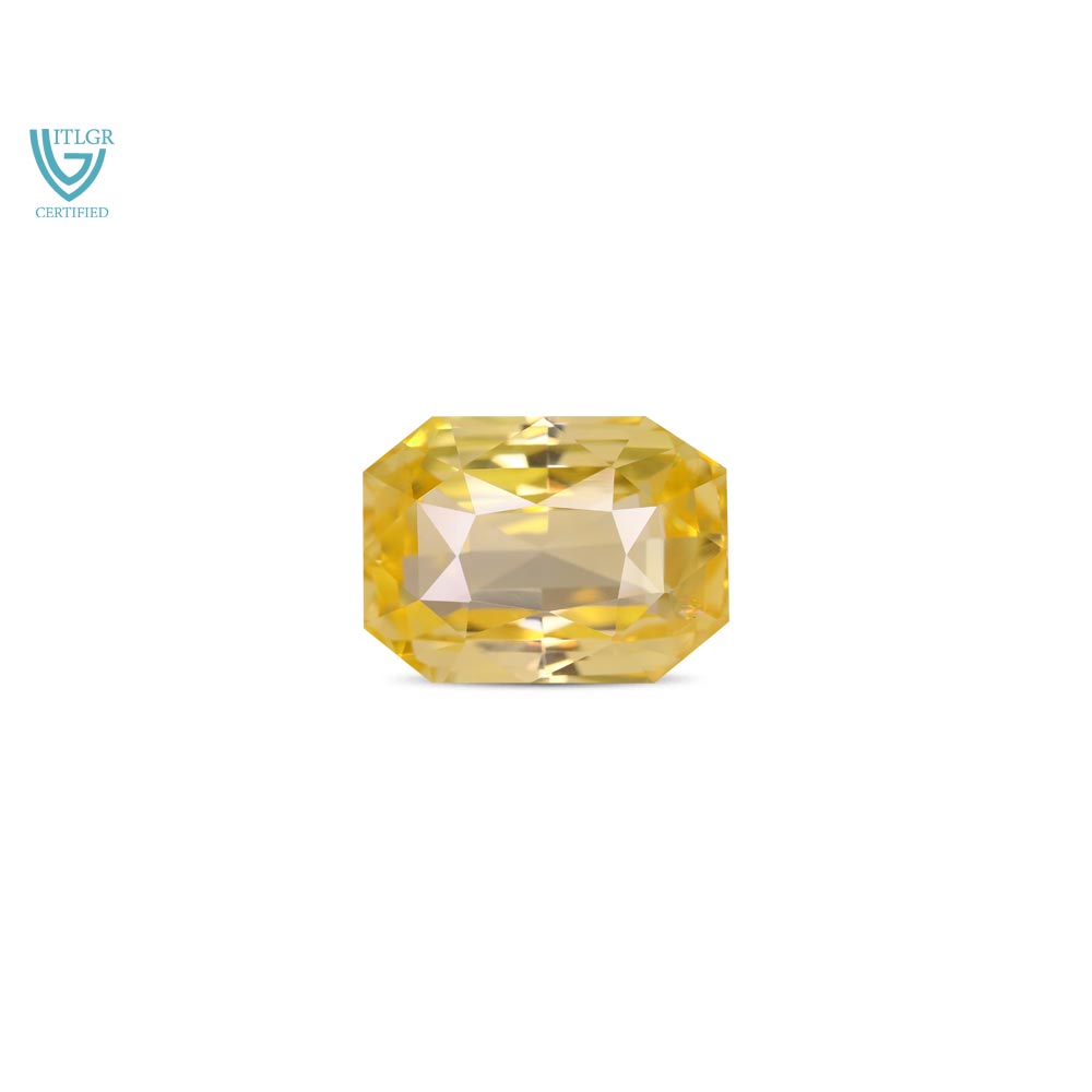 Yellow Sapphire - 12.86 Carat