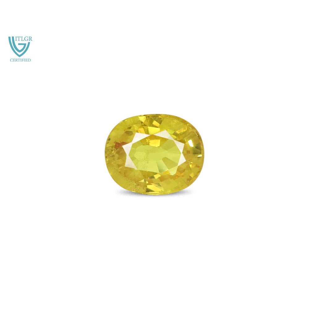 Yellow Sapphire - 3.54 Carat