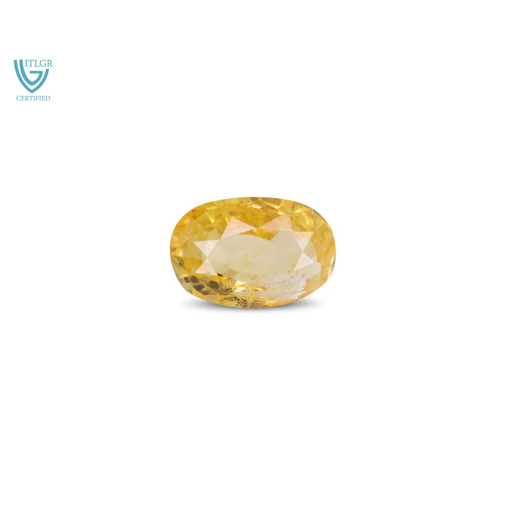 Yellow Sapphire - 3.81 Carat
