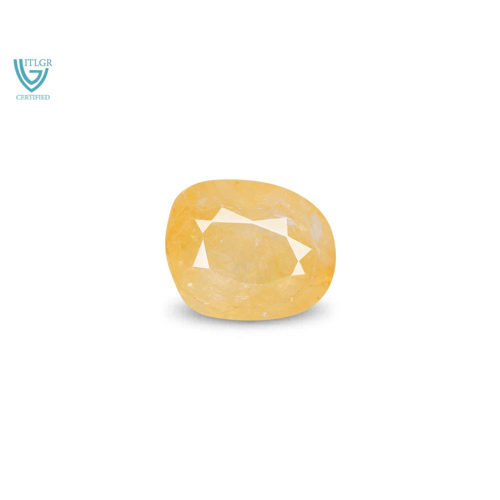 Yellow Sapphire - 4.12 Carat