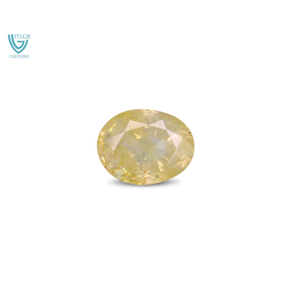 Yellow Sapphire - 4.21 Carat