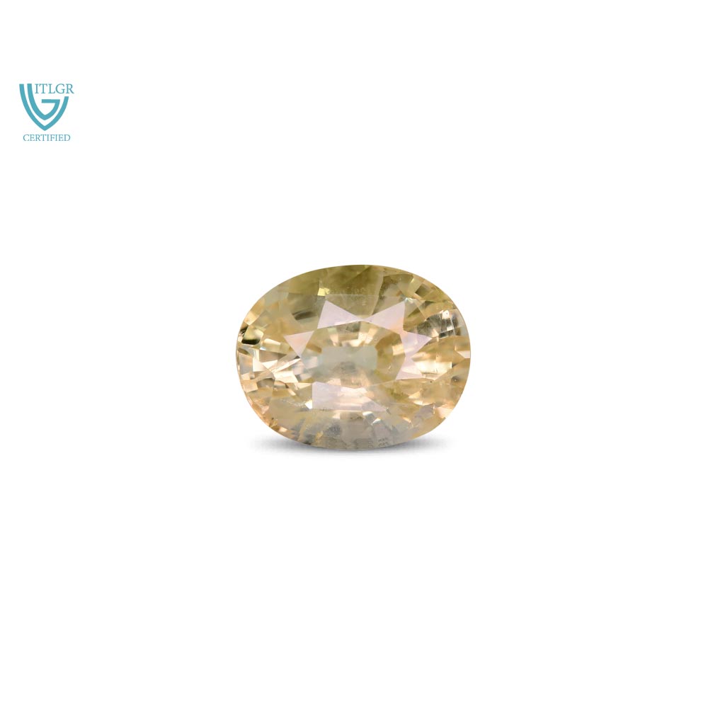 Yellow Sapphire - 4.34 Carat