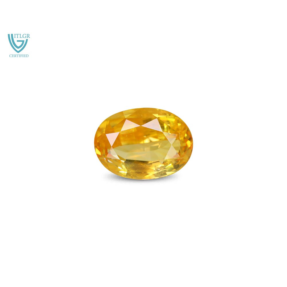 Yellow Sapphire - 4.86 Carat