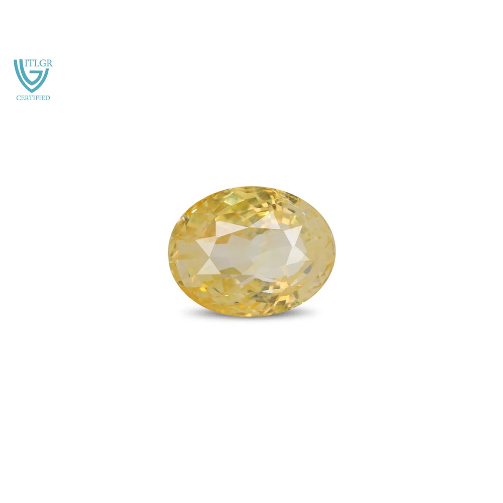 Yellow Sapphire - 5.9 Carat