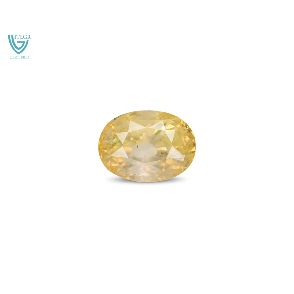Yellow Sapphire - 5.91 Carat