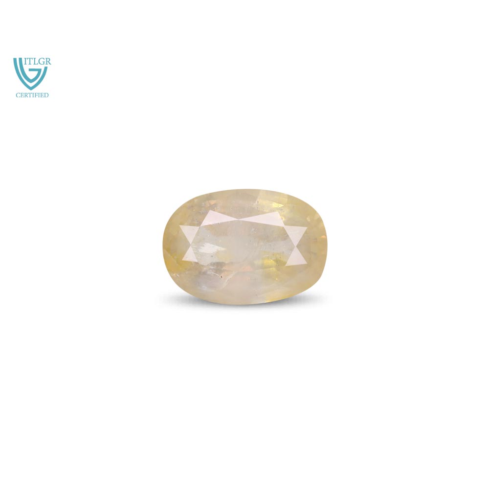 Yellow Sapphire - 5.94 Carat