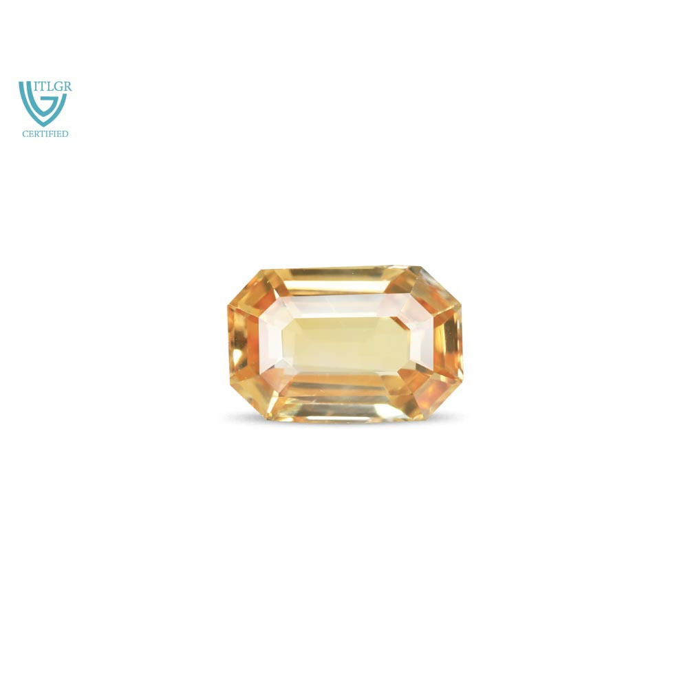 Yellow Sapphire - 6.04 Carat