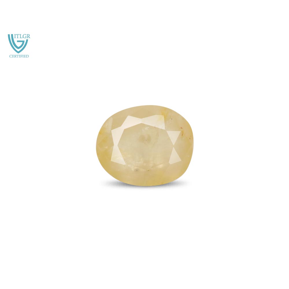Yellow Sapphire - 6.12 Carat