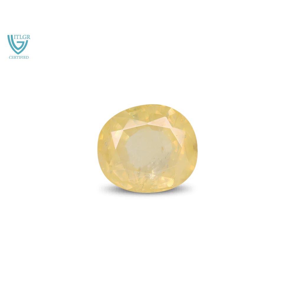 Yellow Sapphire - 6.17 Carat