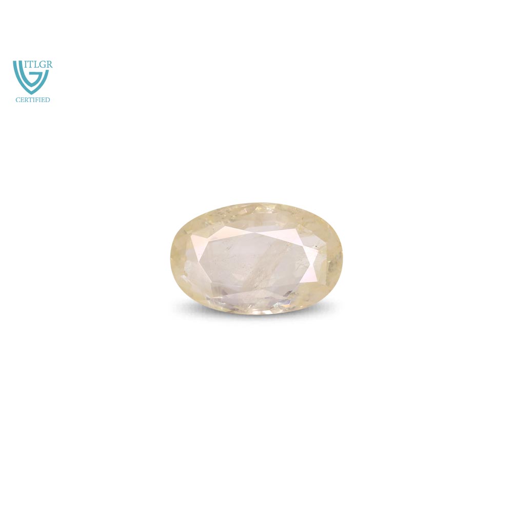 Yellow Sapphire - 6.19 Carat