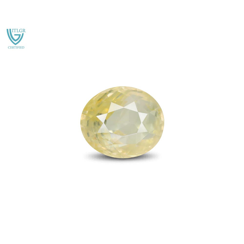 Yellow Sapphire - 6.22 Carat
