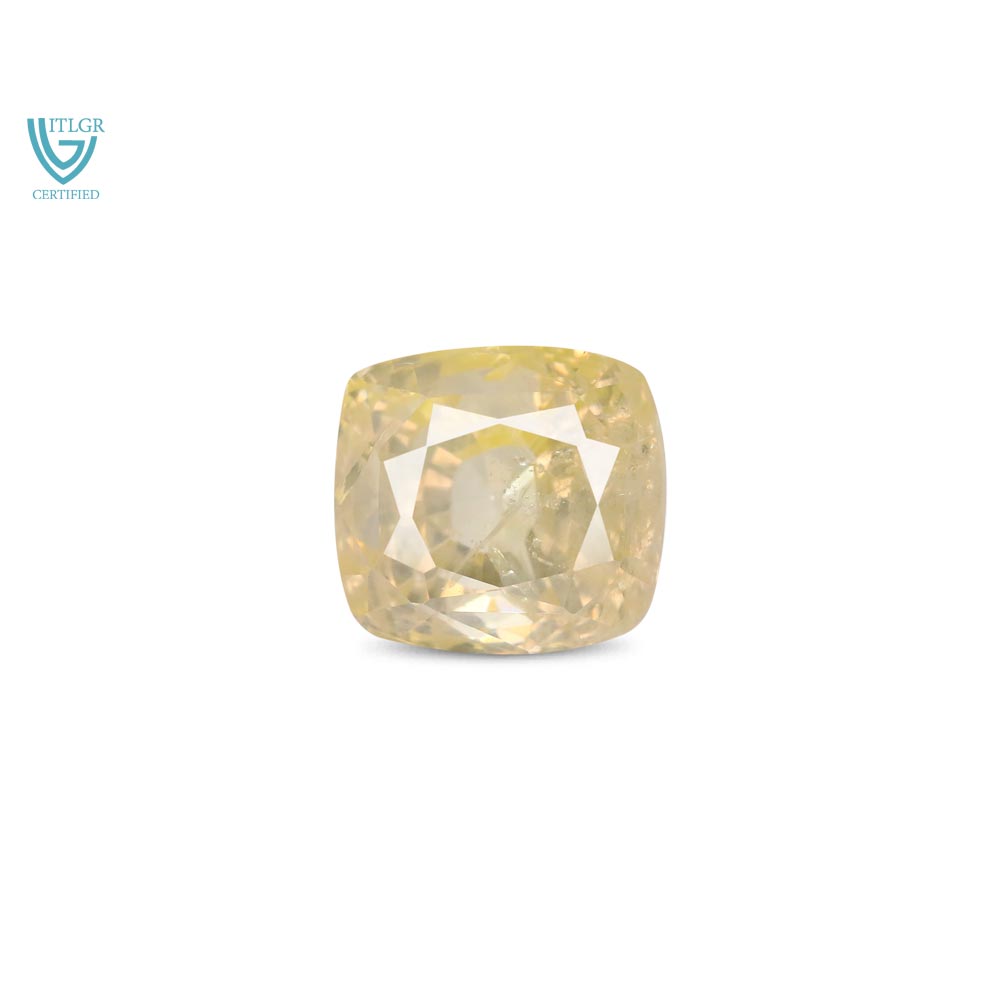 Yellow Sapphire - 6.29 Carat