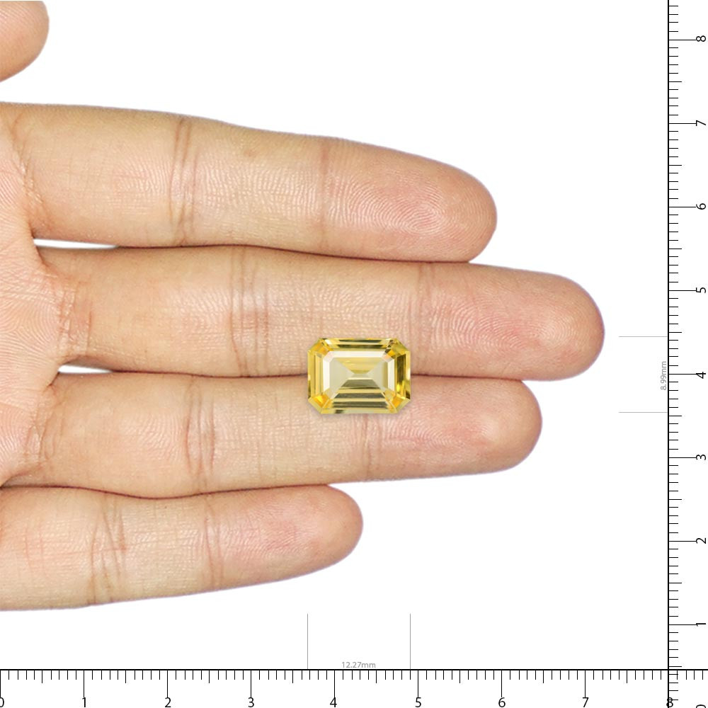 Yellow Sapphire - 6.3 Carat