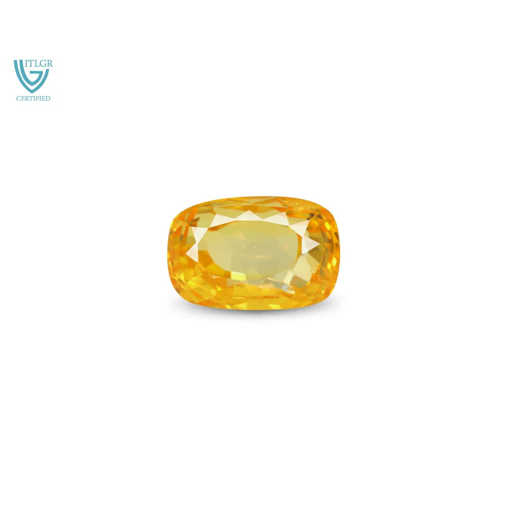 Yellow Sapphire - 6.36 Carat