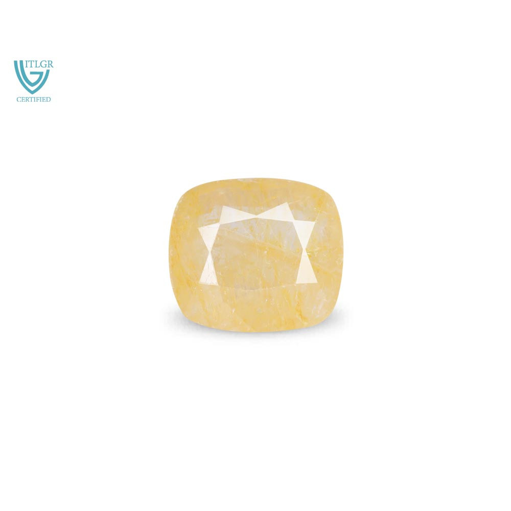 Yellow Sapphire - 6.37 Carat