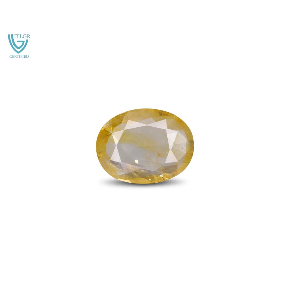 Yellow Sapphire - 6.51 Carat