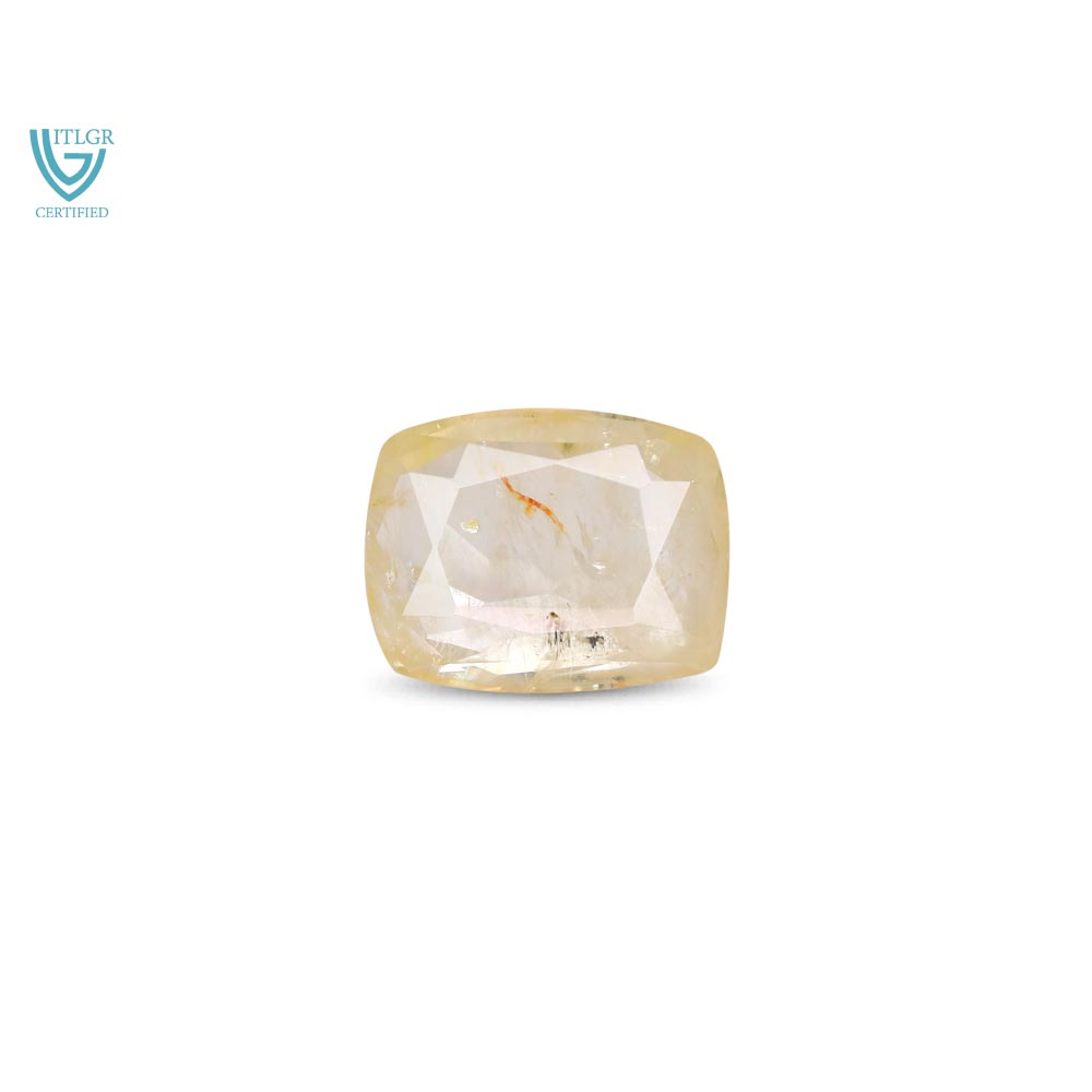 Yellow Sapphire - 6.56 Carat