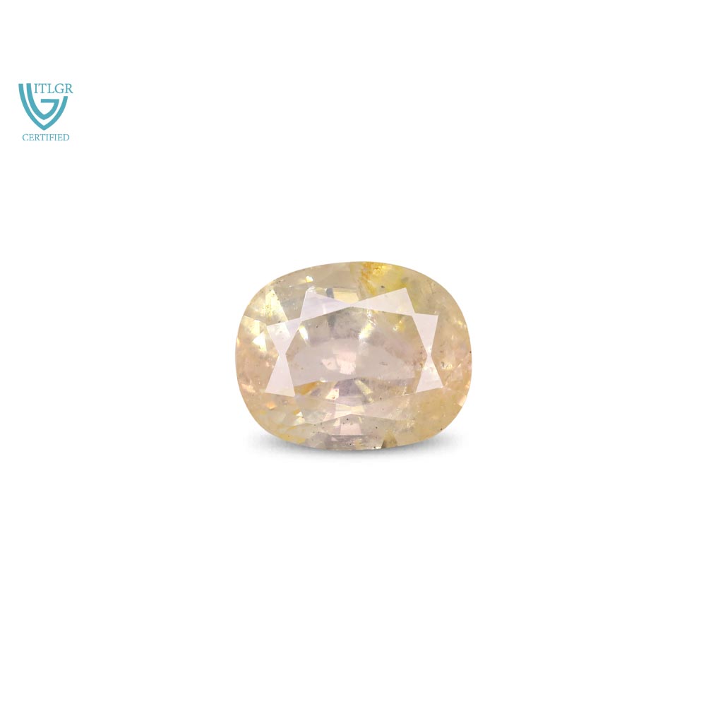 Yellow Sapphire - 6.57 Carat