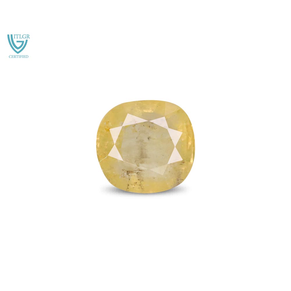 Yellow Sapphire - 6.58 Carat