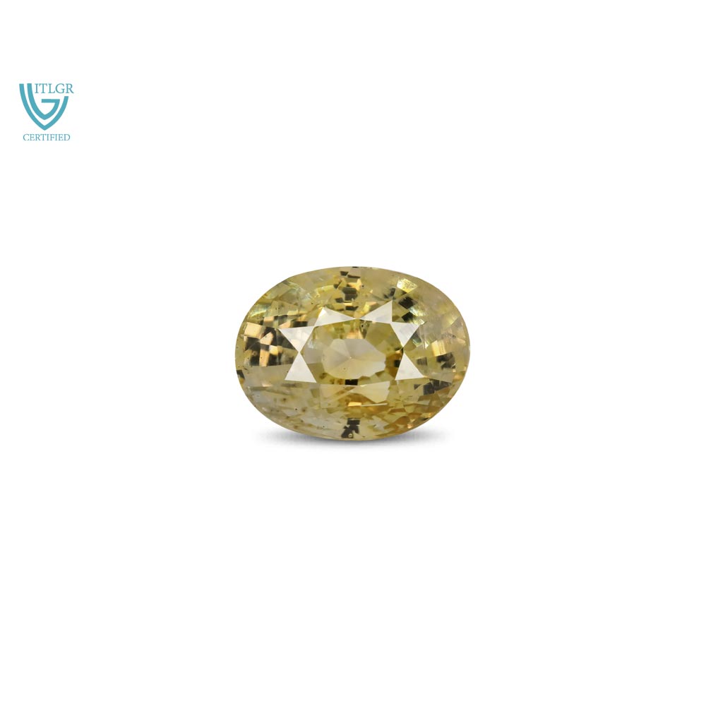 Yellow Sapphire - 6.79 Carat