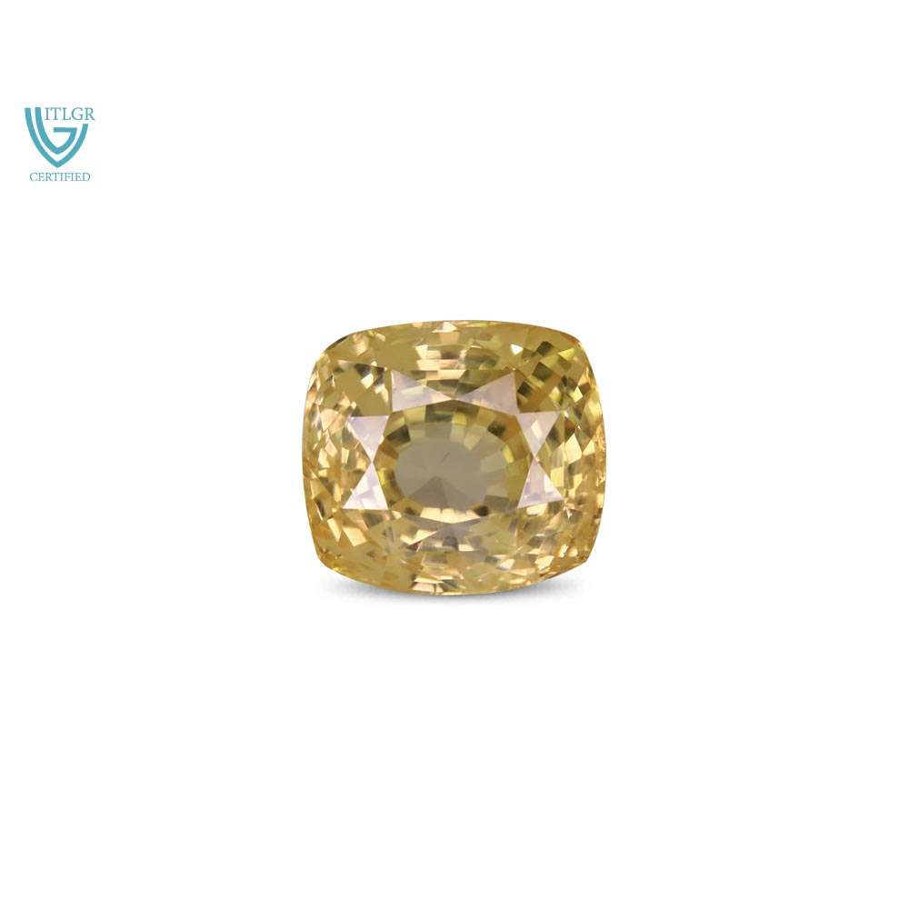 Yellow Sapphire - 6.82 Carat